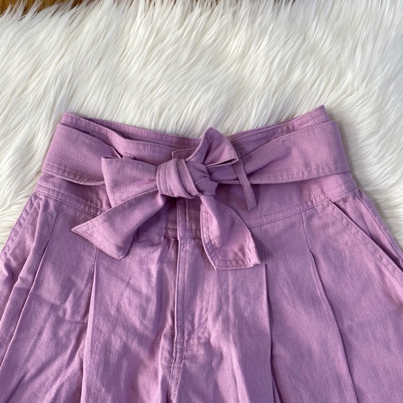 BP Tie Front Flowy Shorts - Picture 2 of 12